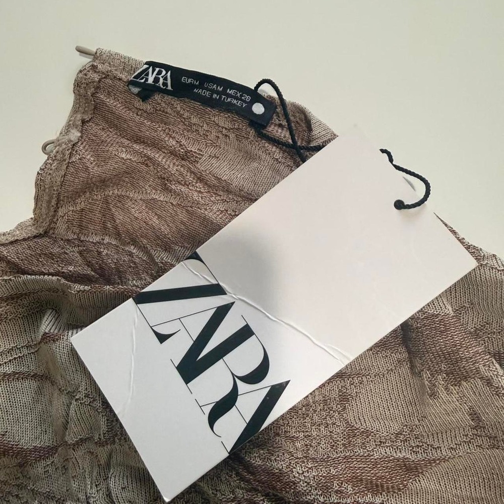 ZARA Practical Magic Floral Maxi Dress Brown Boho Witchy Cottagecore - Picture 6 of 8